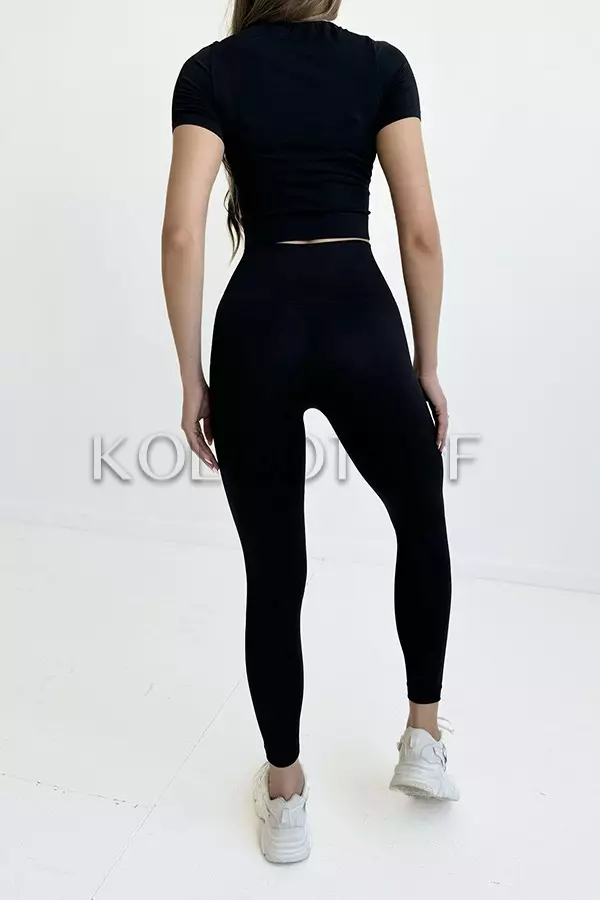 Бесшовные лосины с широким поясом NTF Leggings Energy оптом