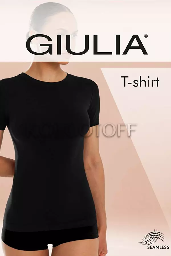 Бесшовная футболка оптом GIULIA T-Shirt with a crew neck