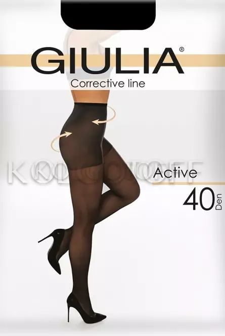 Колготки с корректирующими шортиками оптом GIULIA Active 40