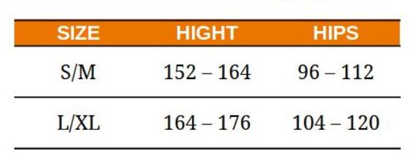 Розмірна сітка KOLGOTOFF it