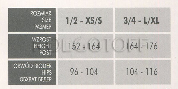 Розмірна сітка KNITTEX aut