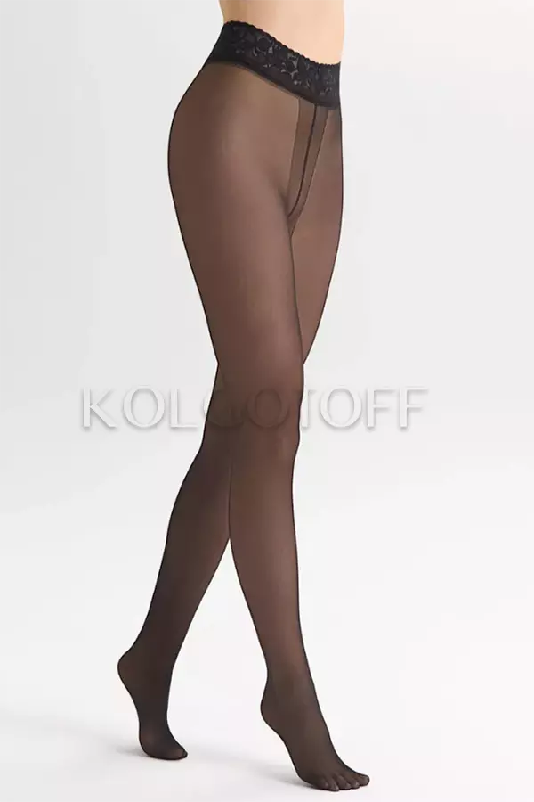 Колготки із силіконовим поясом оптом MARILYNE Erotic Silk 30 Lux Line