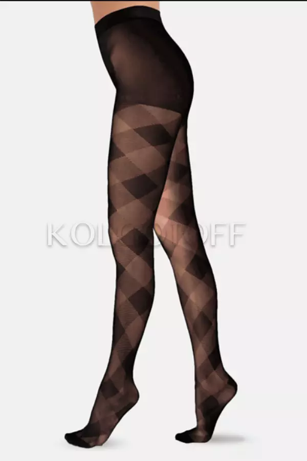 Колготки з візерунком оптом GIULIA Twist 40 model 2