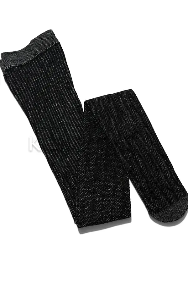 Колготки теплі з люрексом оптом LEVANTE B05A Collant Cotton Lame