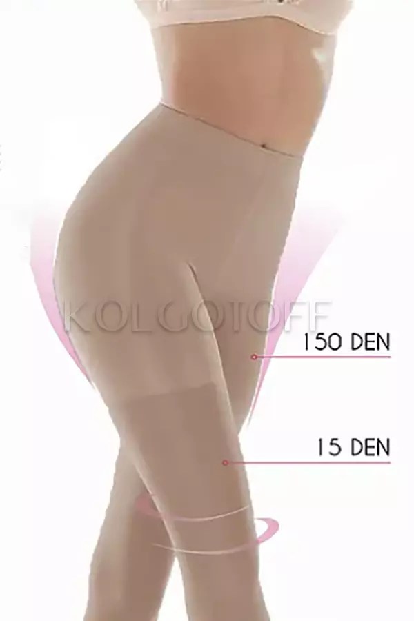Коригуючі колготки з шортиками оптом ELLEDUE Slimmer 15