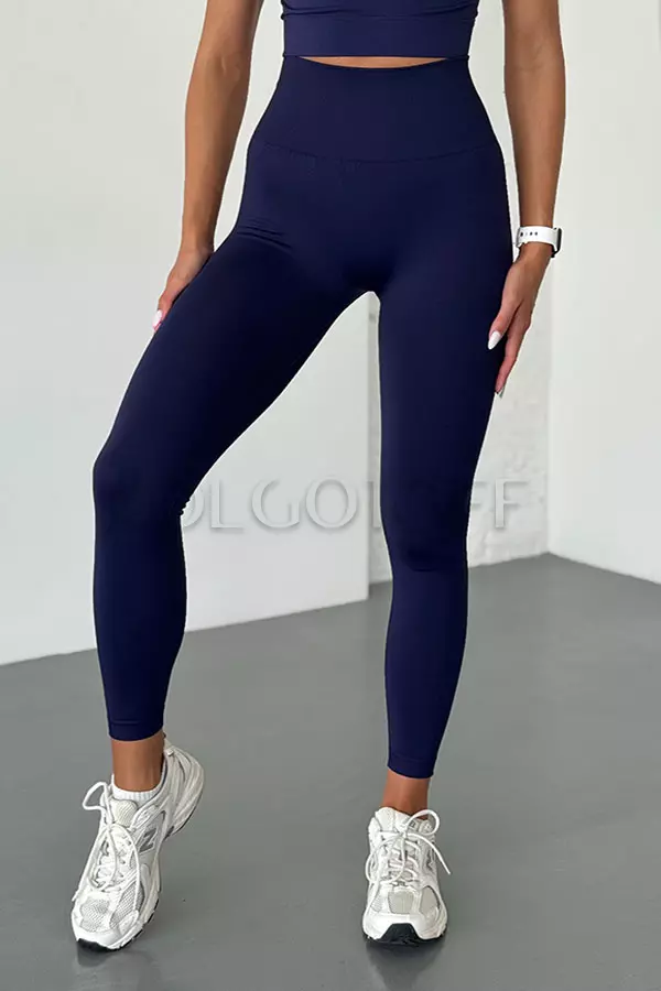 Безшовні лосини з широким поясом оптом KOLGOTOFF Leggings SPORT ENERGY