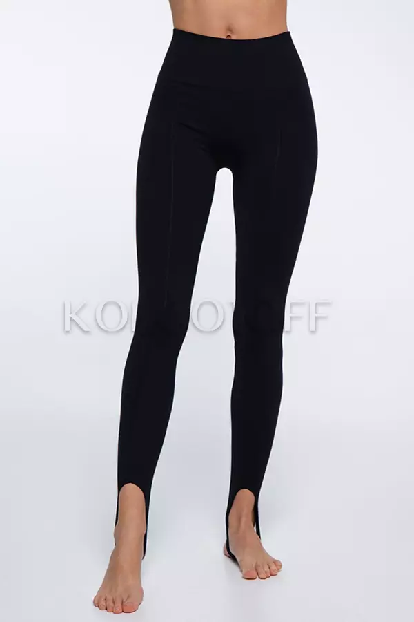 Легінси щільні безшовні зі штрипками оптом GIULIA Leggings STRAPS ENERGY