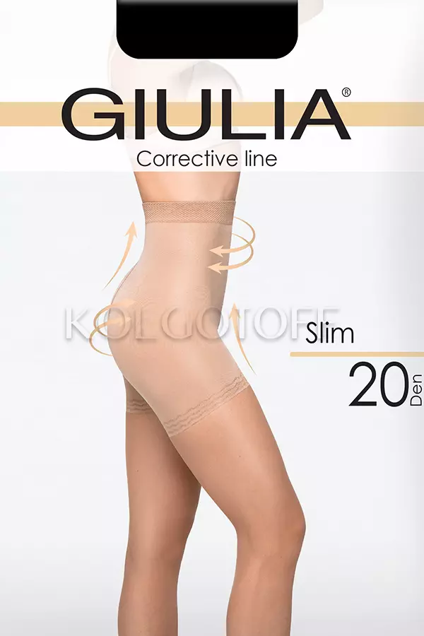 Колготки моделюючі оптом GIULIA Slim 20