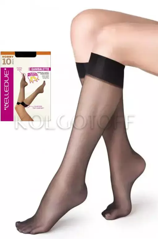 Ультратонкі жіночі гольфи оптом ELLEDUE Hobby 10 Den