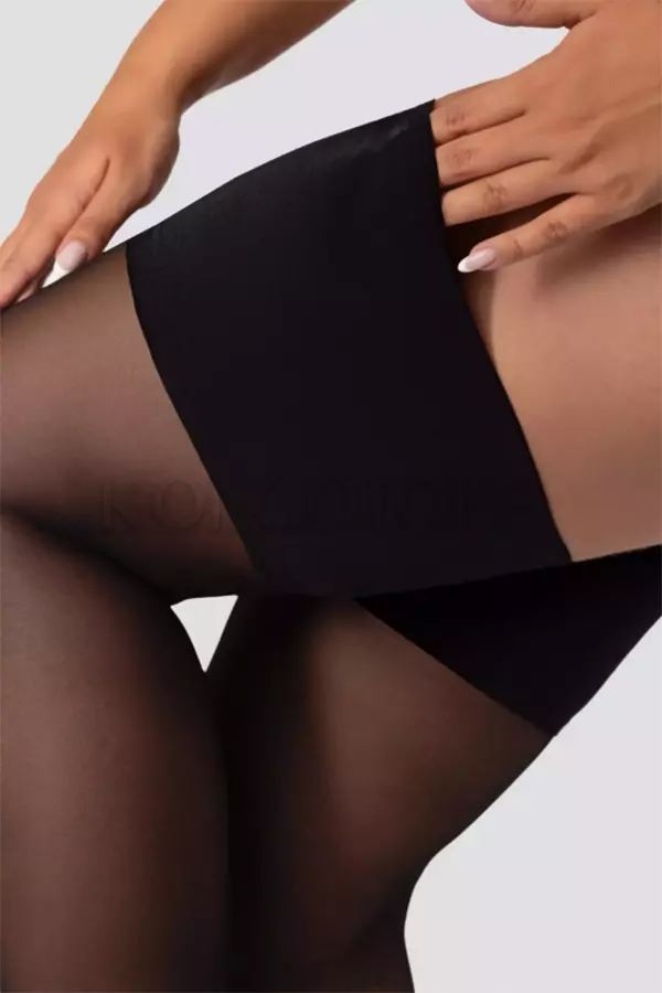 Панчохи жіночі великого розміру оптом MONA Grace 30 hold-ups