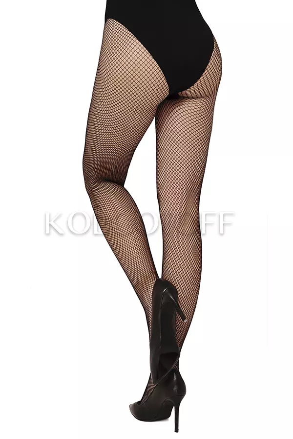 Колготки в сіточку великого розміру оптом ANNES Shakira collant rete