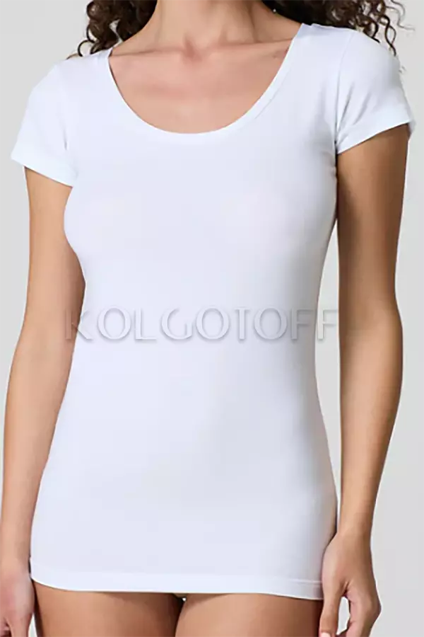 Футболка жіноча з круглим вирізом оптом JADEA by Intimo Artu 4181