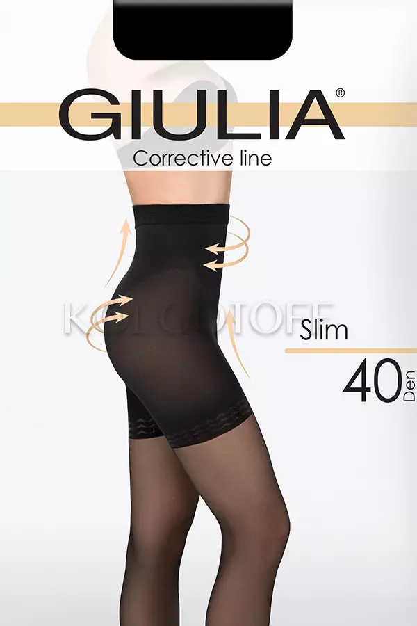 Колготки моделюючі оптом GIULIA Slim 40