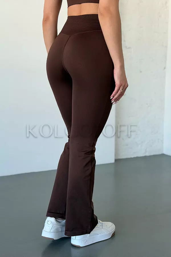 Лосини кльош гладкі оптом KOLGOTOFF Leggings DEFINE FLARED LUXE
