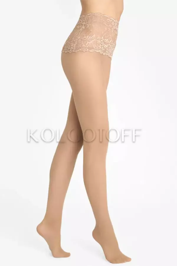 Колготки з силіконовим поясом оптом MARILYNE Slim Emotion 30