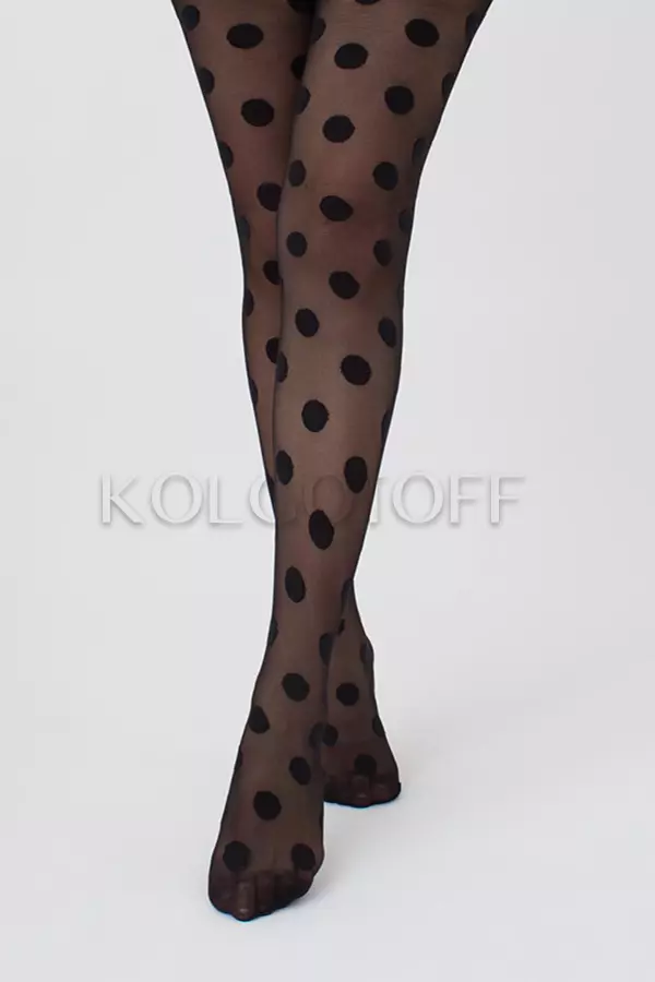 Колготки з візерунком горох оптом GIULIA Amalia 20 model 12