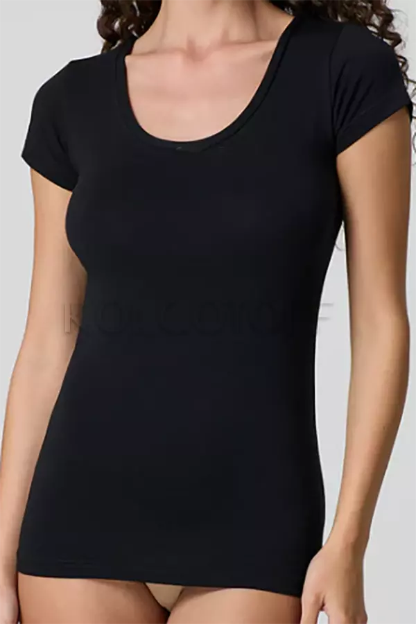 Футболка жіноча з круглим вирізом оптом JADEA by Intimo Artu 4181