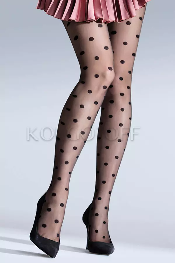 Колготки з візерунком оптом KNITTEX Circlet 20