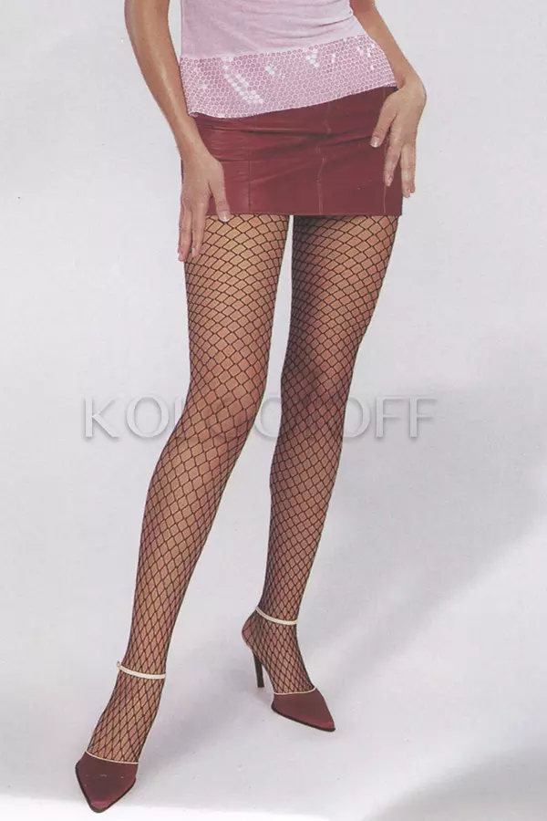 Колготки в крупную сетку ELLEDUE Large Net