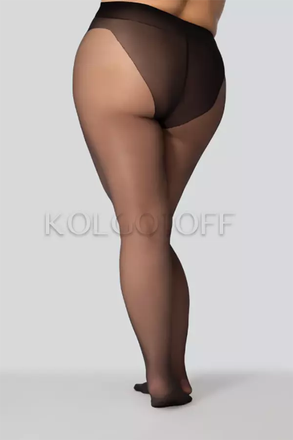 Колготки жіночі великого розміру MONA Hip-Notic Bikini 20