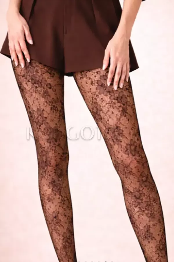 Колготки жіночі з візерунком оптом LORES REGINA