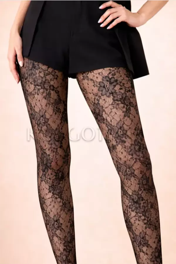 Колготки жіночі з візерунком оптом LORES REGINA
