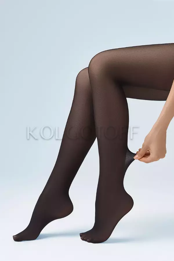 Класичні колготки з мікрофібри без шортиків оптом OMSA Velour 30