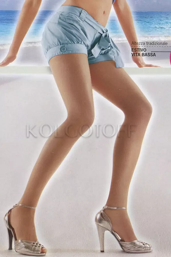 Колготки з низькою талією оптом ELLEDUE Estivo 7 vita bassa