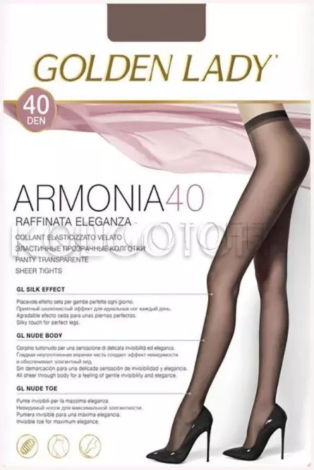 Класичні колготки без шортиків GOLDEN LADY Armonia 40