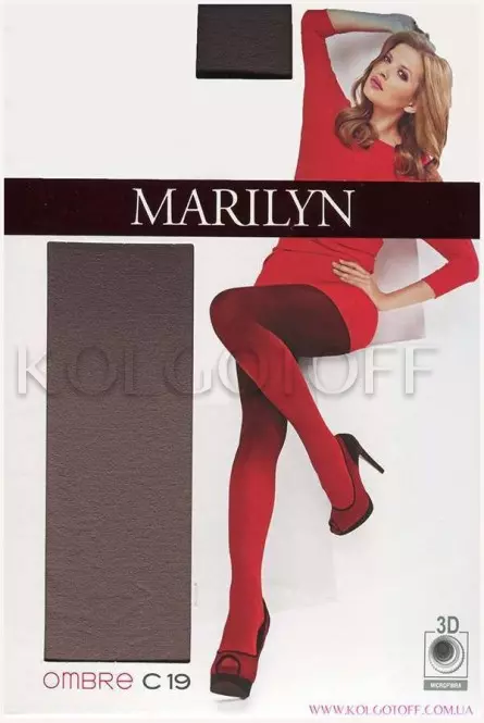 Колготки кольорові оптом MARILYN Ombre С19