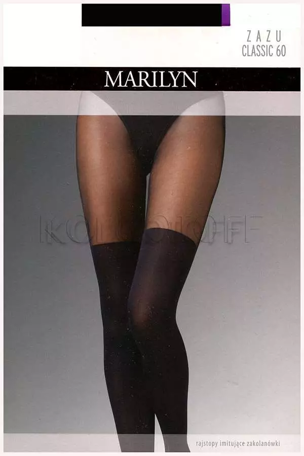 Колготки з імітацією панчохи оптом MARILYN Zazu classic 60