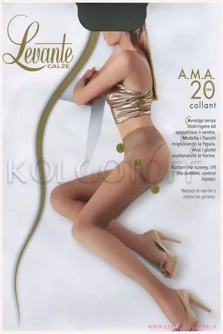 Колготки корегуючі оптом LEVANTE AMA 20