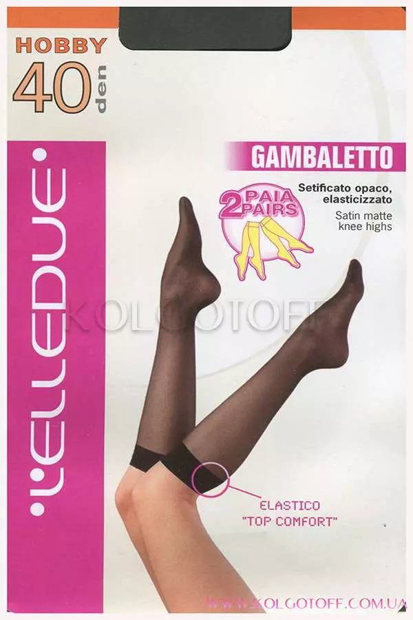 Гольфи жіночі оптом ELLEDUE Hobby 40 Den