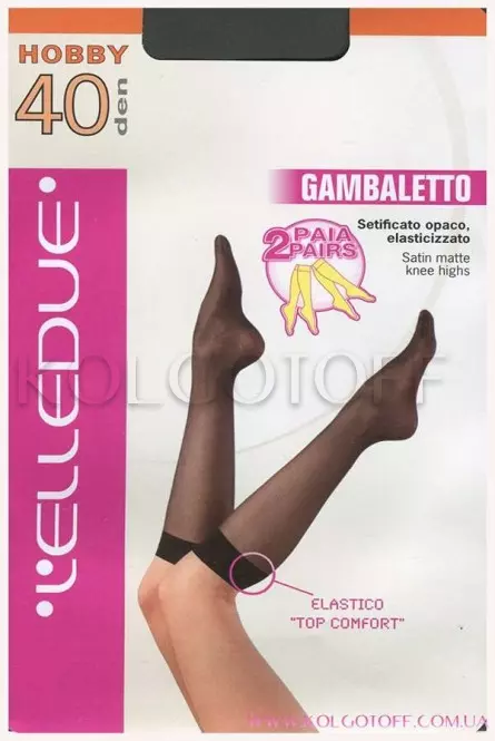 Гольфи жіночі оптом ELLEDUE Hobby 40 Den