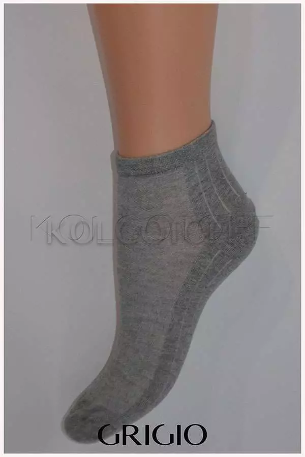 Шкарпетки бавовняні укорочені оптом ELLEDUE Calzino Rigato (3пари)