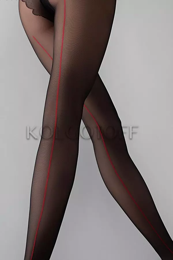Колготки жіночі зі швом оптом GIULIA Chic 20 bikini
