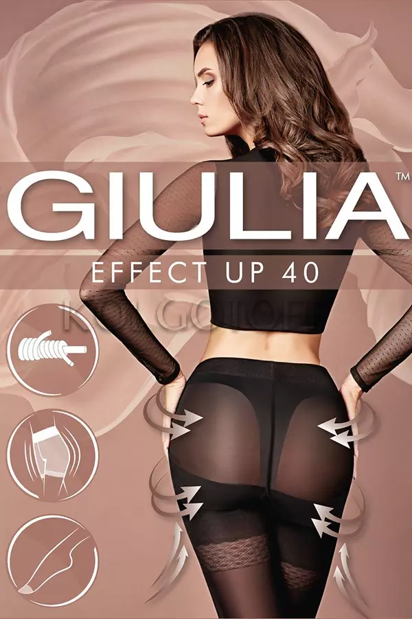 Колготки моделюючі оптом GIULIA Effect Up 40