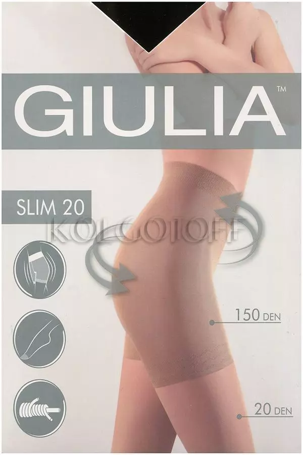 Колготки моделюючі оптом GIULIA Slim 20