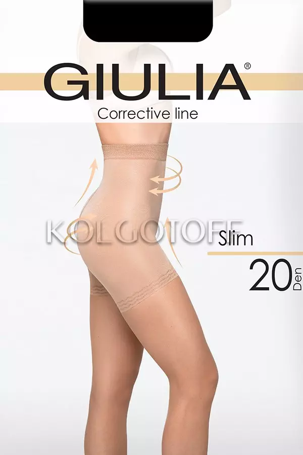 Колготки моделюючі оптом GIULIA Slim 20