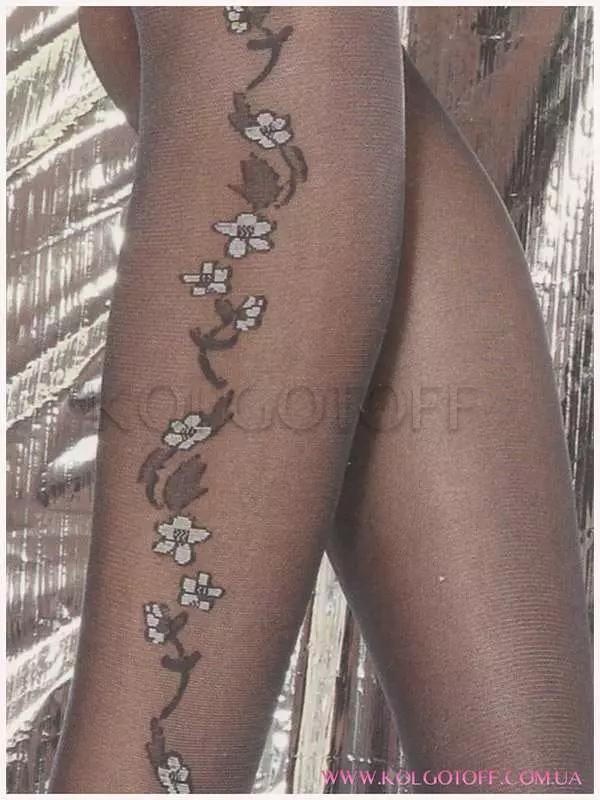 Колготки з візерунком оптом GIULIA Shake 40 model 8