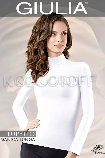 Водолазка безшовна оптом GIULIA LUPETTO MANICA LUNGA