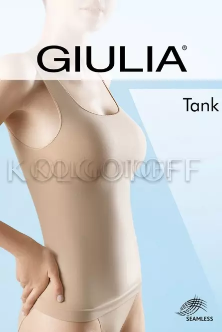 Майка безшовна оптом GIULIA TANK (CANOTTA SCOLLO TONDO)
