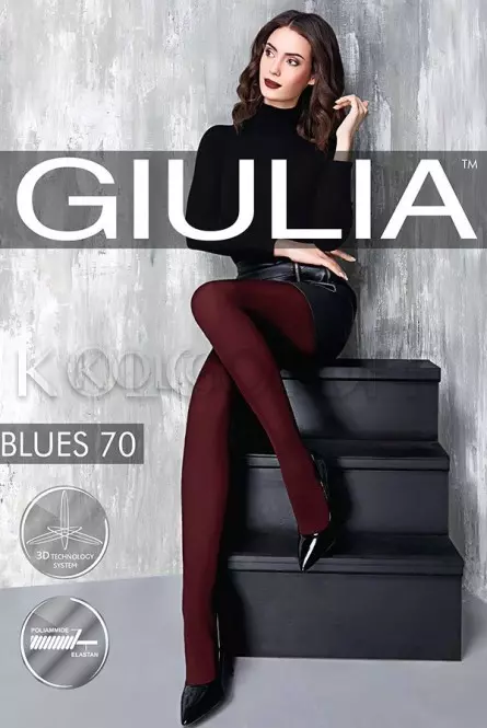 Колготки жіночі жіночі оптом GIULIA Blues 70