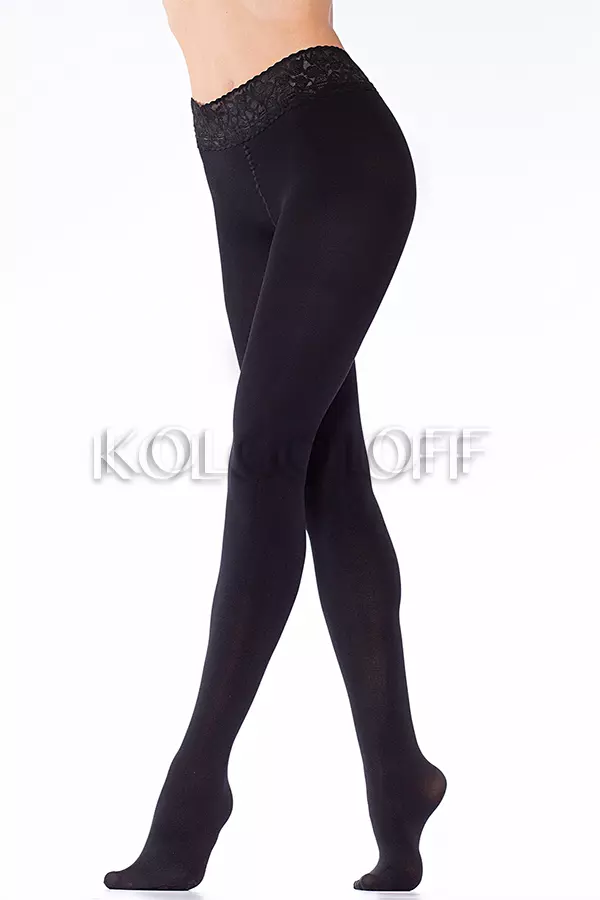 Колготки з силіконовим поясом оптом GIULIA Impresso 100