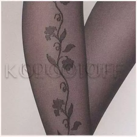 Колготки з візерунком GIULIA Flory 40 model 4