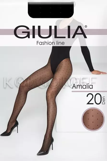 Колготки з візерунком оптом GIULIA Amalia 20 model 1