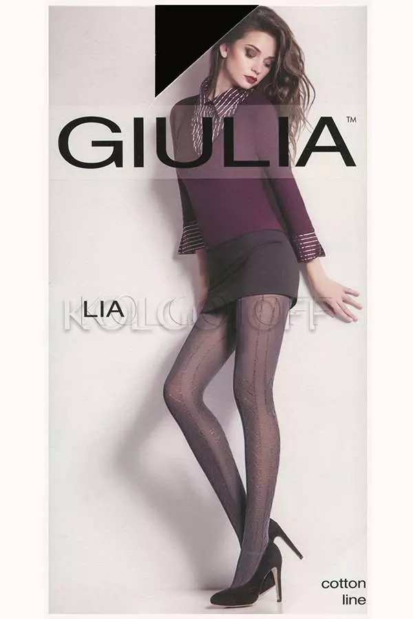 Колготки з візерунком оптом GIULIA Lia 120 model 1