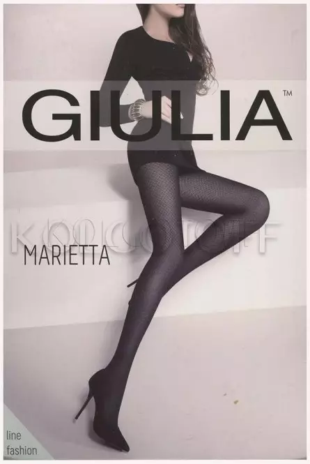 Колготки з візерунком оптом GIULIA Marietta 60 model 11
