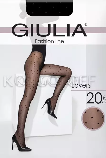 Колготки з візерунком оптом GIULIA Lovers 20 model 4