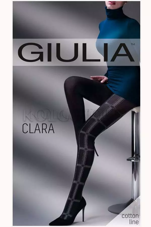 Колготки з візерунком оптом GIULIA Clara 200 model 1